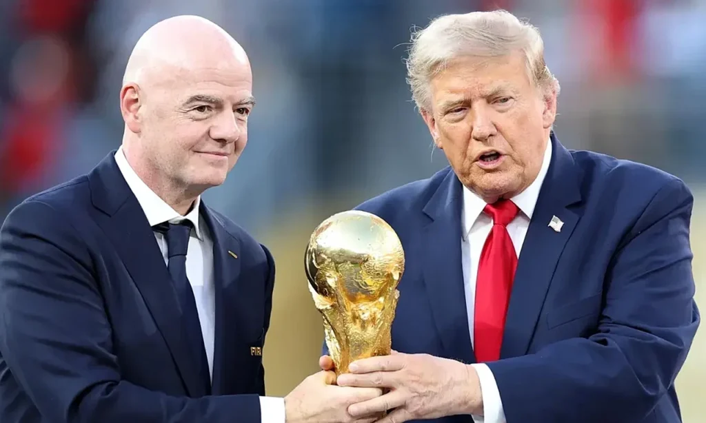 Trump e Infantino