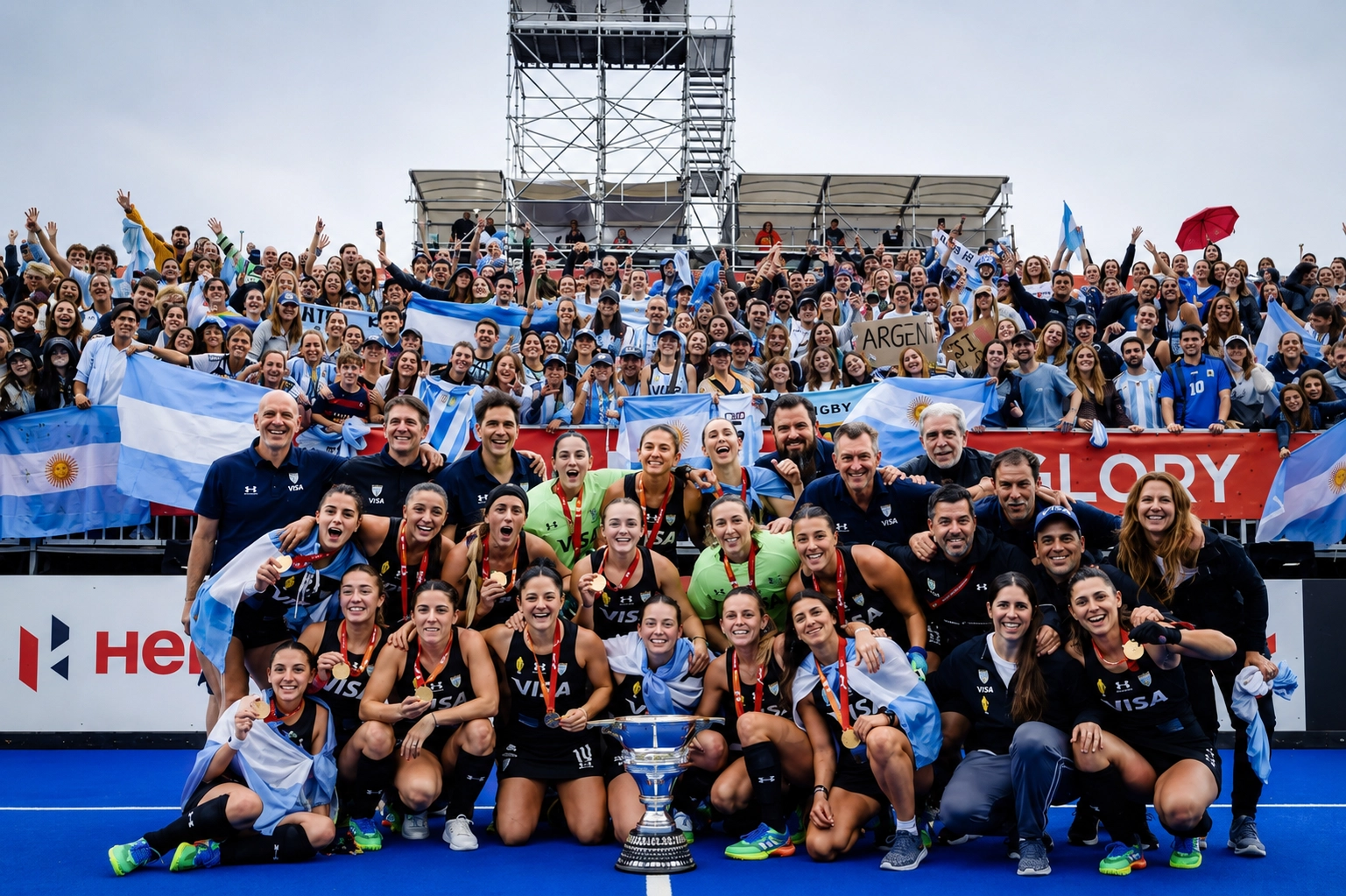 Las Leonas campeonas del mundo 2026