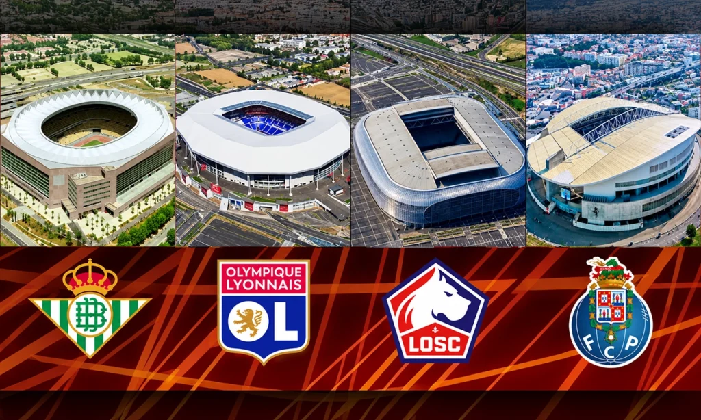 Estadios de fútbol europeos